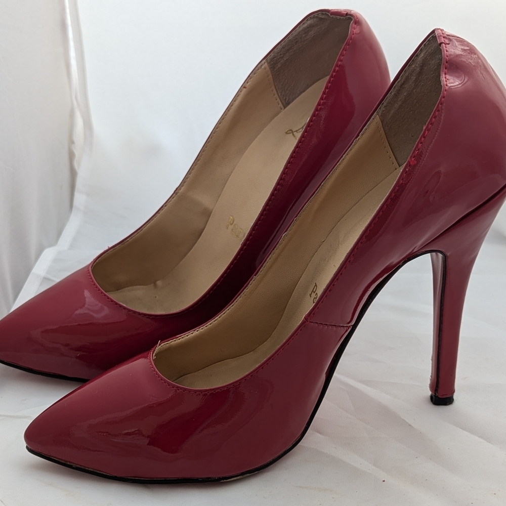 Authentic CL Heels Patent Red